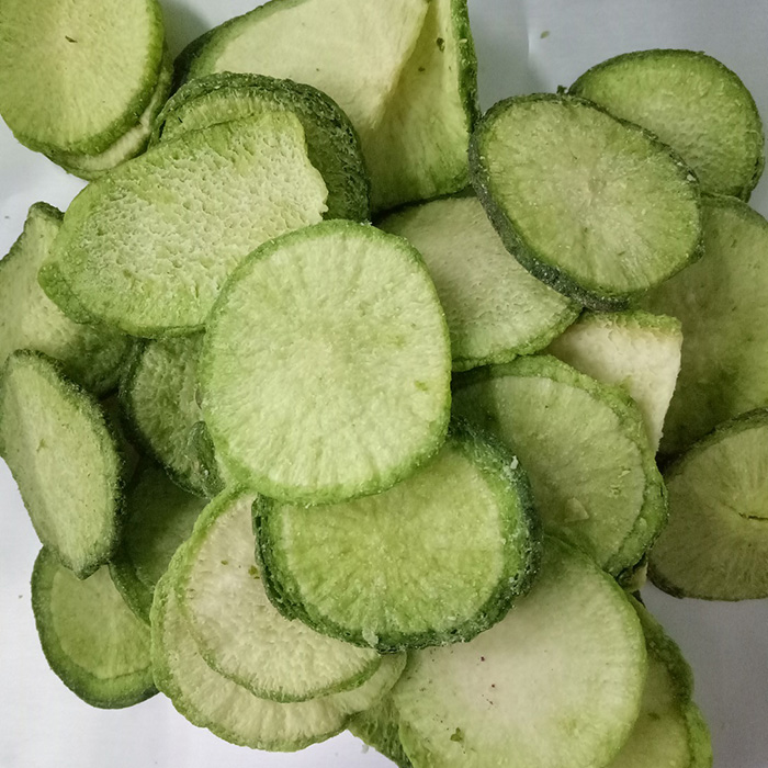 VF Green radish chips